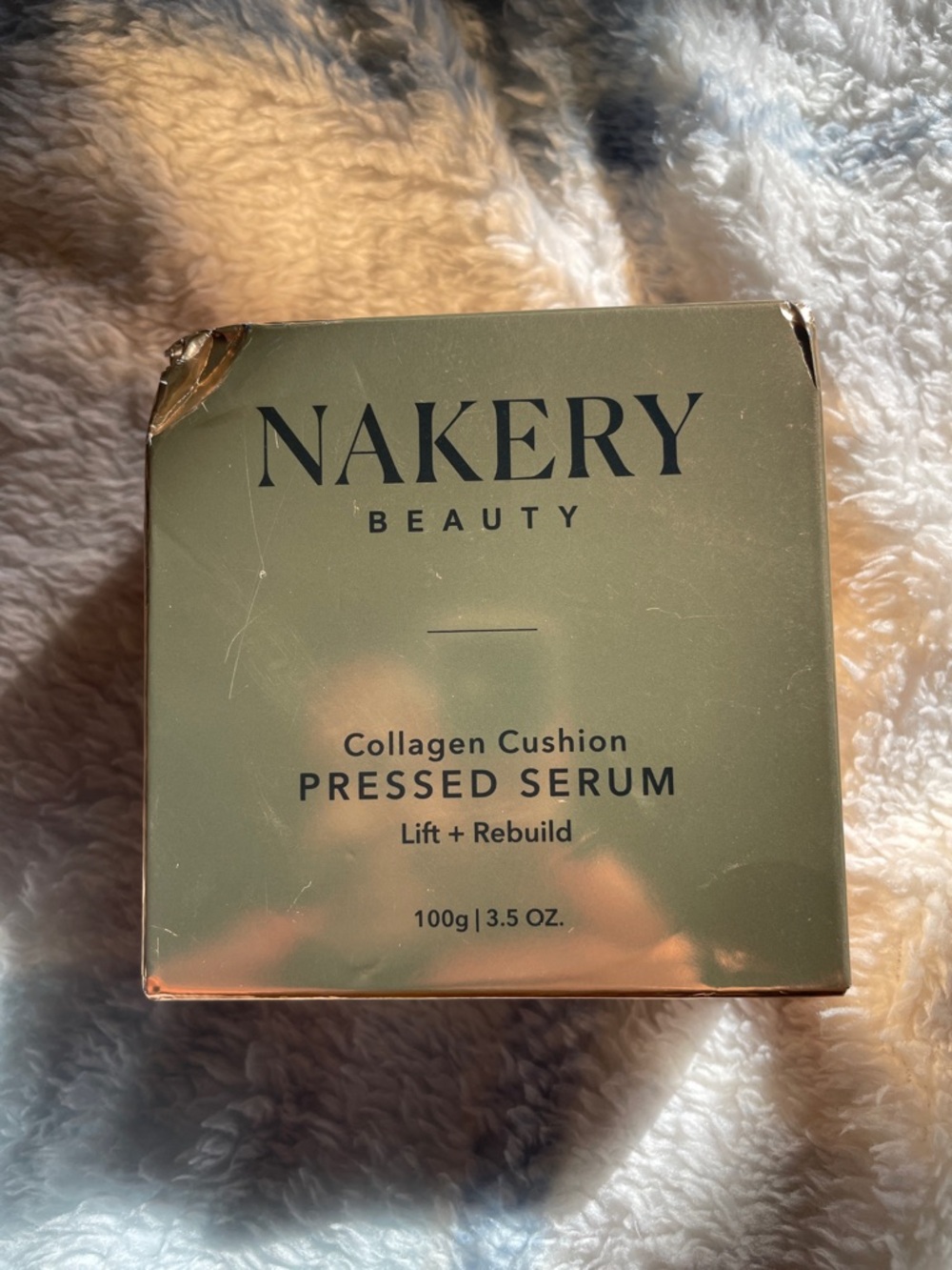 Nakery Beauty Collagen Cushion Pressed Serum — Gold